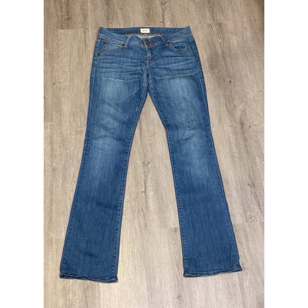 Hudson Beth Baby Bootcut Jeans Blue Medium Wash W176DMC Size 27 Made in USA